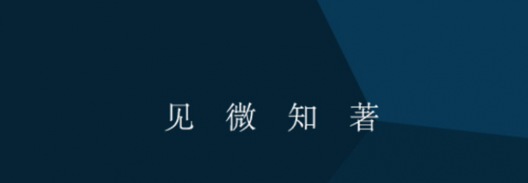 见微知著是什么意思