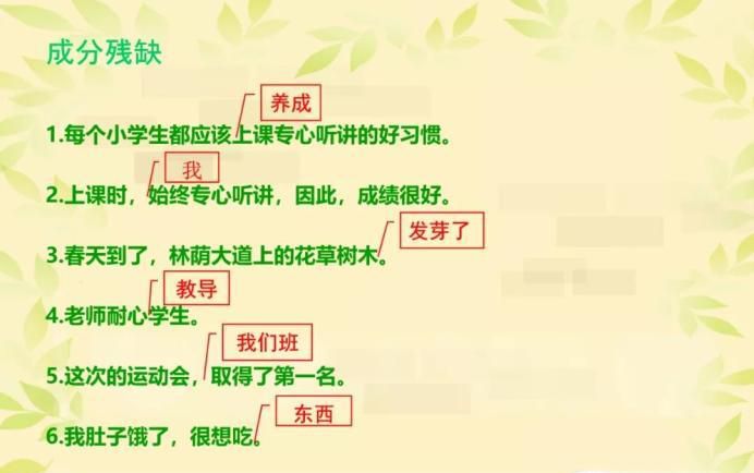 小学三年级修改病句