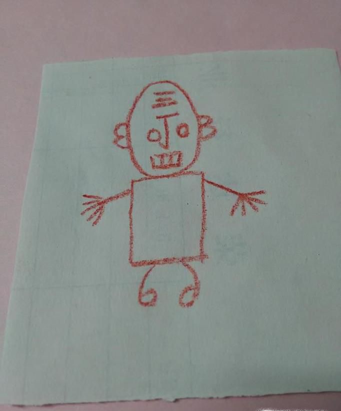 用顺口溜画老人简笔画