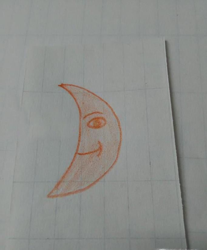 画月亮的简笔画