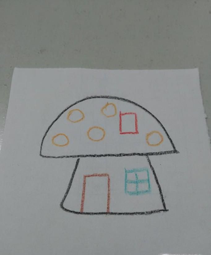 怎么画卡通房子简笔画