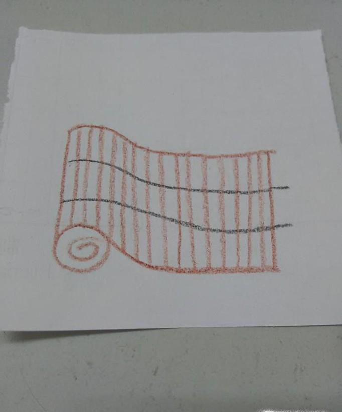 竹简简笔画怎么画