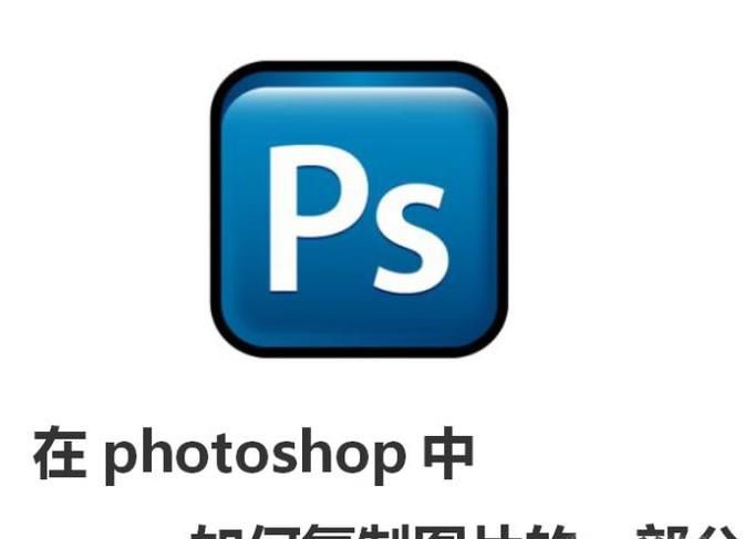 在photoshop中如何复制图片的一部分