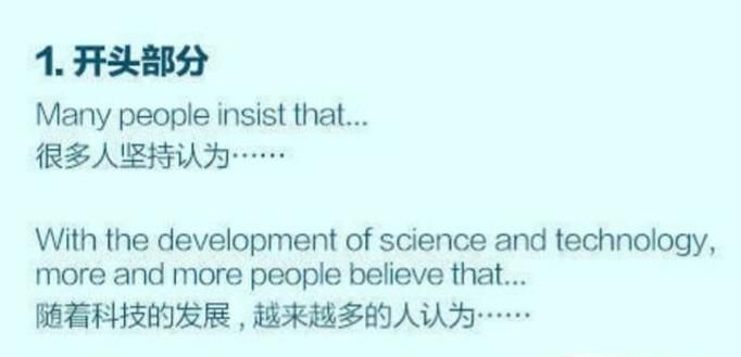 英语写作需要注意的基本格式要求