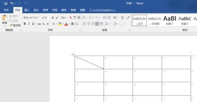 如何把word表格中的斜线去除