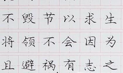 寒假零基础练字攻略