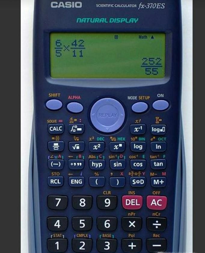 CASIO科学计算器怎么把结果直接变成小数