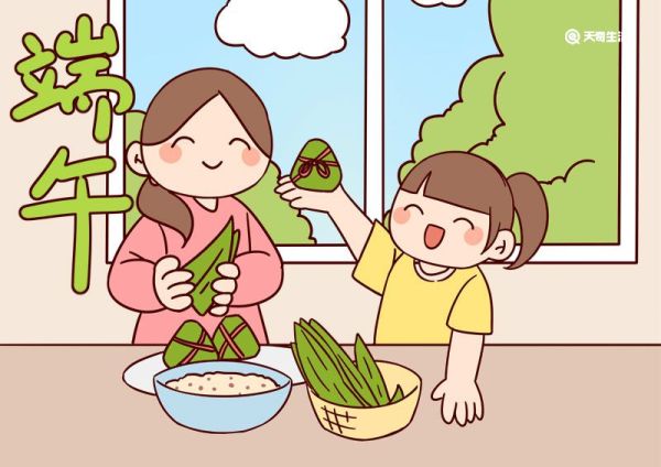 以端午节为主题的简笔画 端午节简笔画
