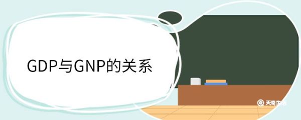 GDP与GNP的关系 GDP与GNP的区别