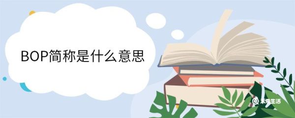 BOP简称是什么意思 BOP服务贸易统计方法