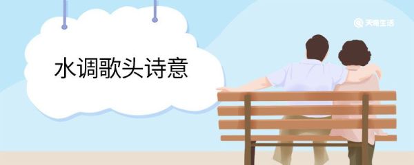 水调歌头诗意 古诗水调歌头的诗意