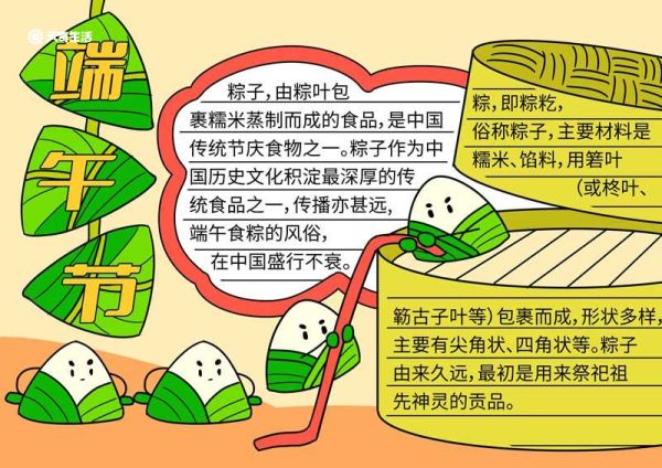 端午节手抄报简单漂亮字少 端午节手抄报简单漂亮字少好看