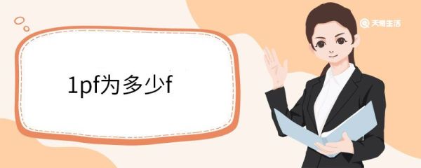 1pf为多少f 电容的特点及用途