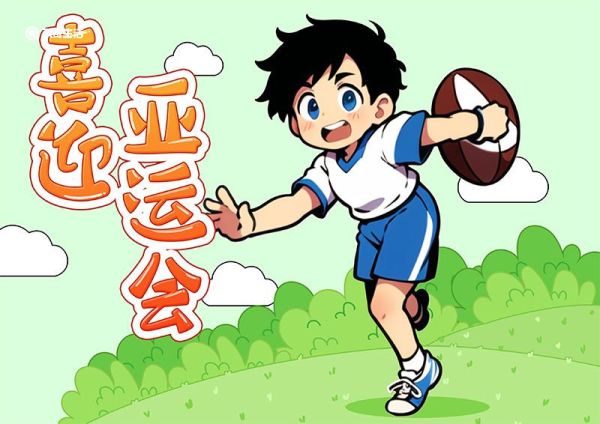 亚运会主题绘画作品 亚运会主题手抄报