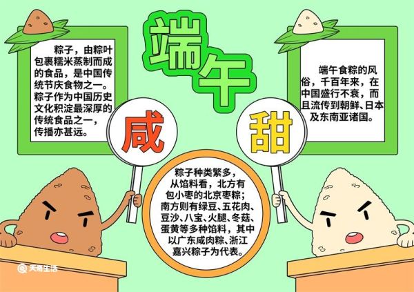 端午节手抄报模板 端午节手抄报小学生