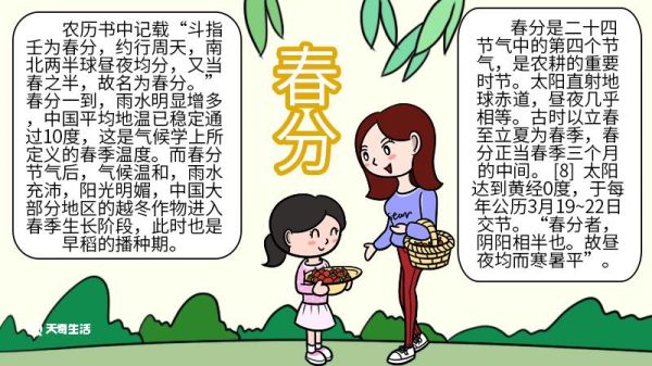 春分手抄报简单一点的 春分手抄报简单