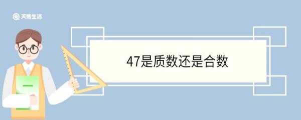 47是质数还是合数 质数是什么