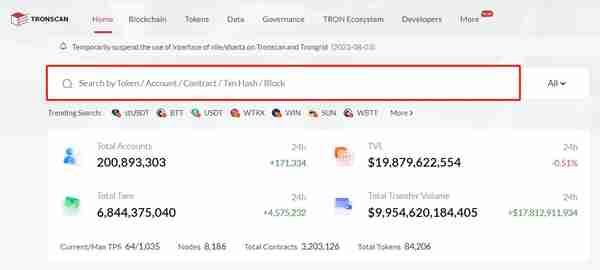 什么是波场区块链浏览器(Tronscan) 如何使用Tronscan