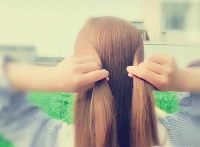非主流女生发型扎法