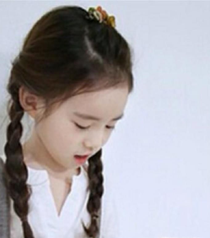 适合小孩的编发发型