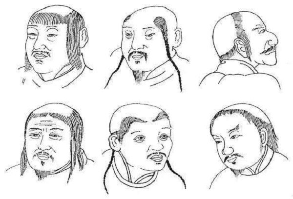 古装发型 古代男子的发型