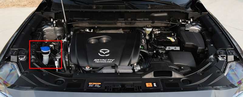 马自达CX-5玻璃水怎么加，CX-5玻璃水加注位置及容量