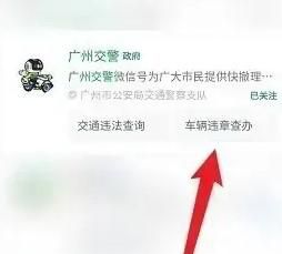 广州交警如何查违章