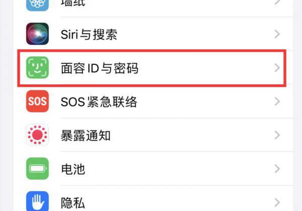 iphone面容设置不了