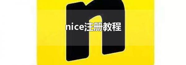 nice注册教程