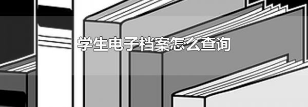学生电子档案怎么查询