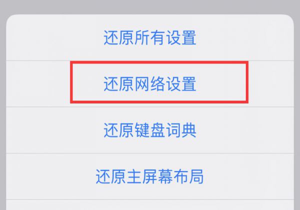 苹果11手机数据间歇性断网