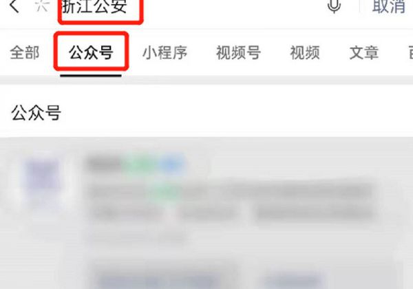 浙江公安微信公众号怎么查询案件