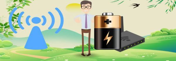 路由器上绑电池有用吗?