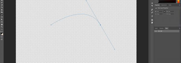 ps怎么用钢笔画虚线