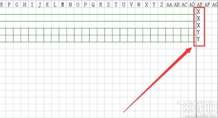 Excel做拼音田字格的具体操作方法