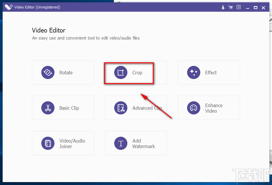 Apeaksoft Video Editor裁剪视频画面的方法步骤
