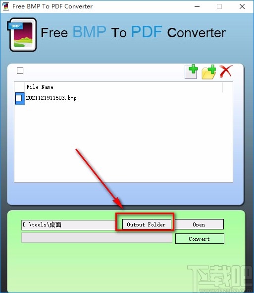 Free BMP to PDF Converter将BMP图片转为PDF文档的方法