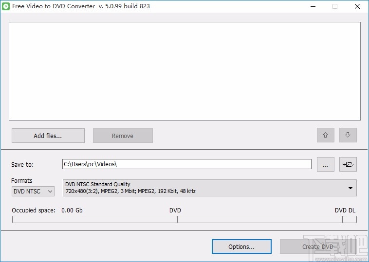 Free Video to DVD Converter设置中文的方法