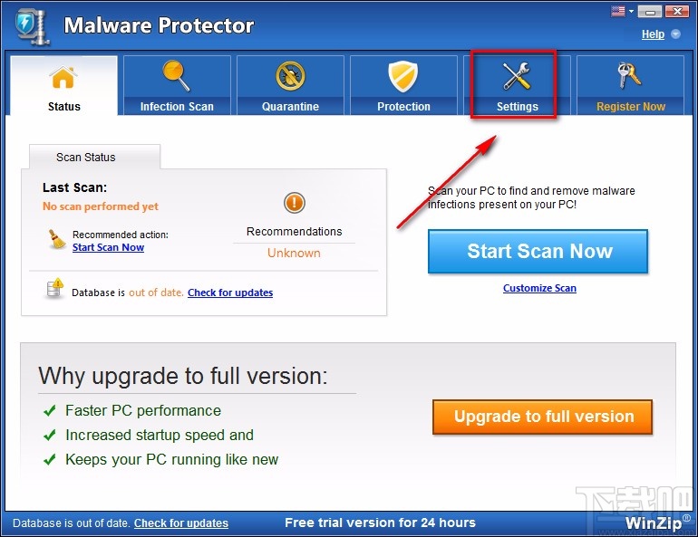 Malware Protector设置中文的方法