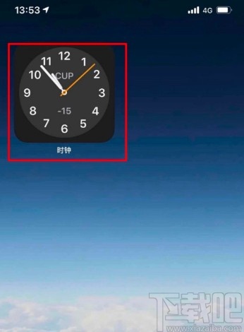 苹果iOS 14调整时钟组件时间的方法