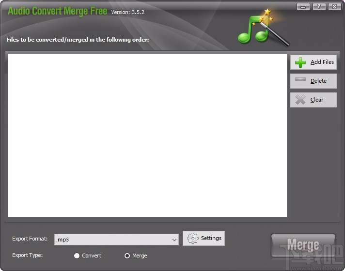Audio Convert Merge Free合并音频的方法步骤