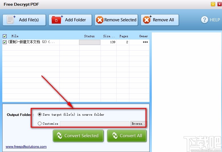 Free Decrypt PDF解密PDF的方法