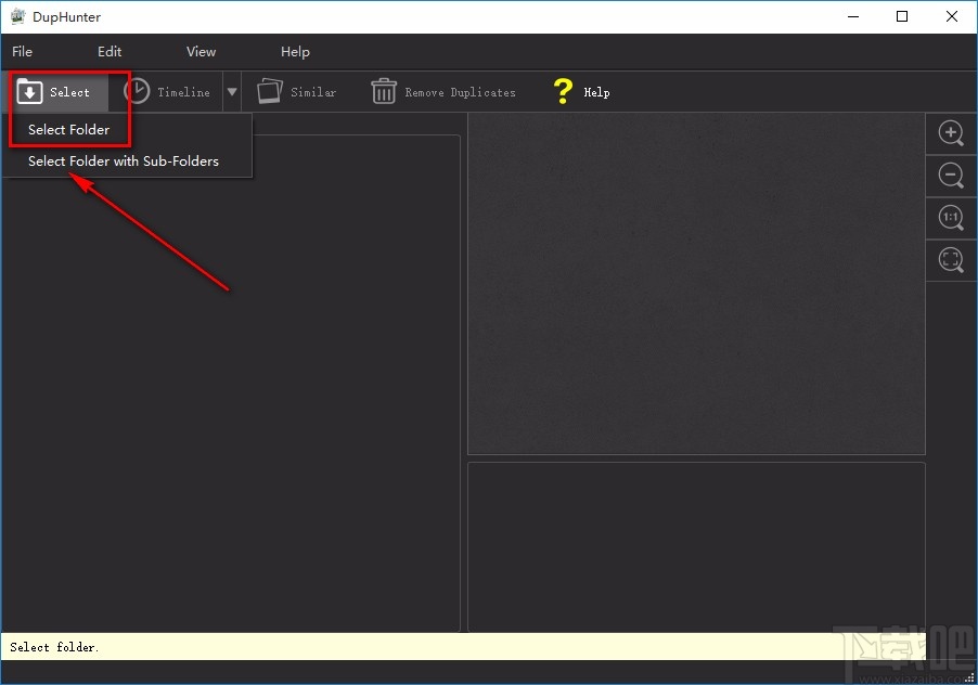 DupHunter清理重复图片的方法