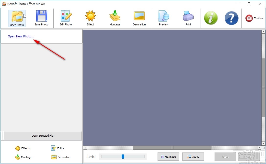 Boxoft Photo Effect Maker给图片添加滤镜的方法