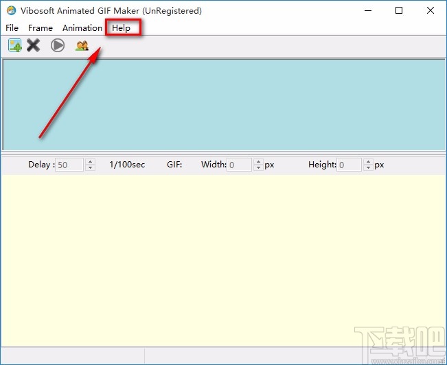 Vibosoft Animated GIF Maker设置中文的方法
