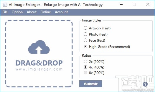 AI Image Enlarger无损放大图片的方法