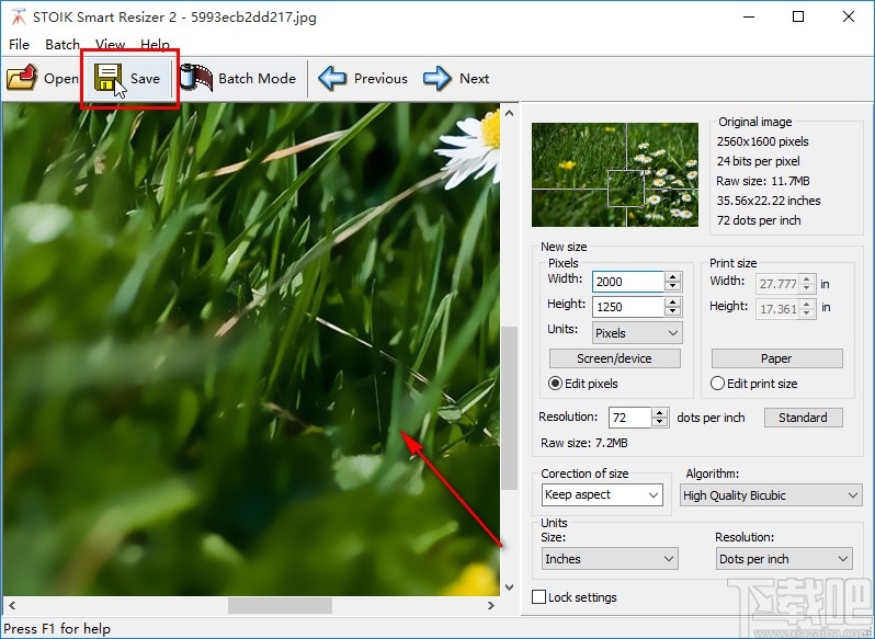 STOIK Smart Resizer调整图像大小的方法