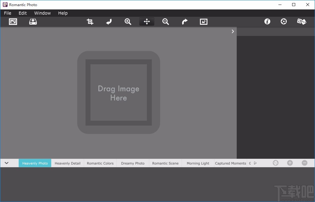 Romantic Photo给图片添加效果的方法