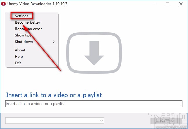 Ummy Video Downloader设置默认保存位置的方法