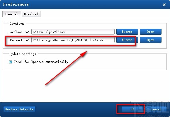 AnyMP4 Video Downloader转换视频格式的方法